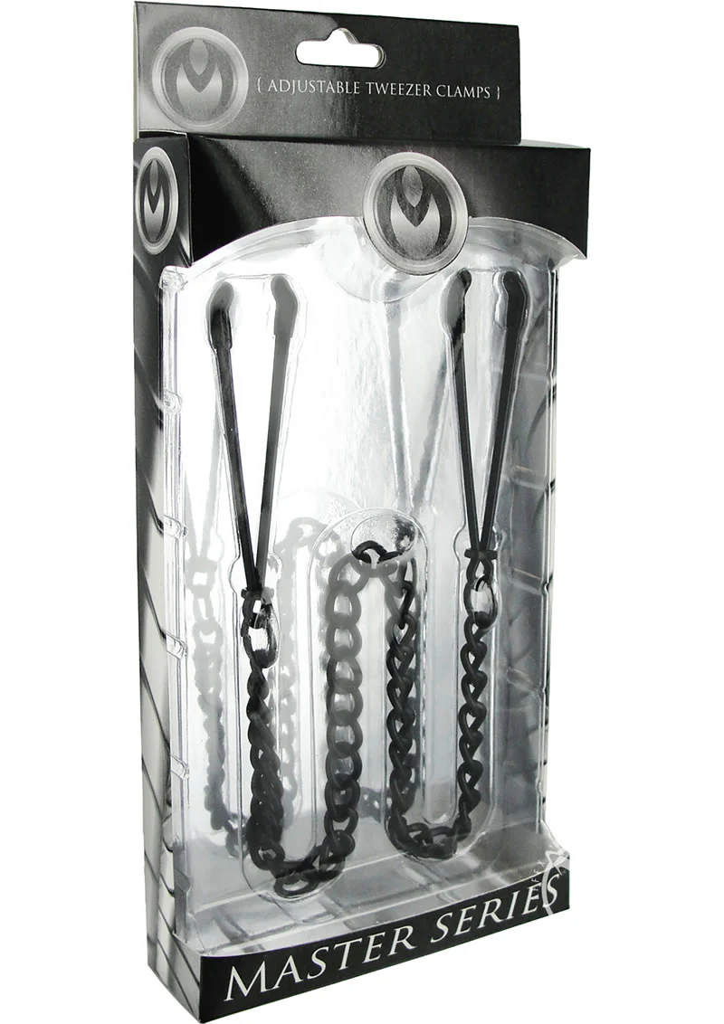 Master Series Reign Noir Tweezer Style Nipple Vice - Image 2