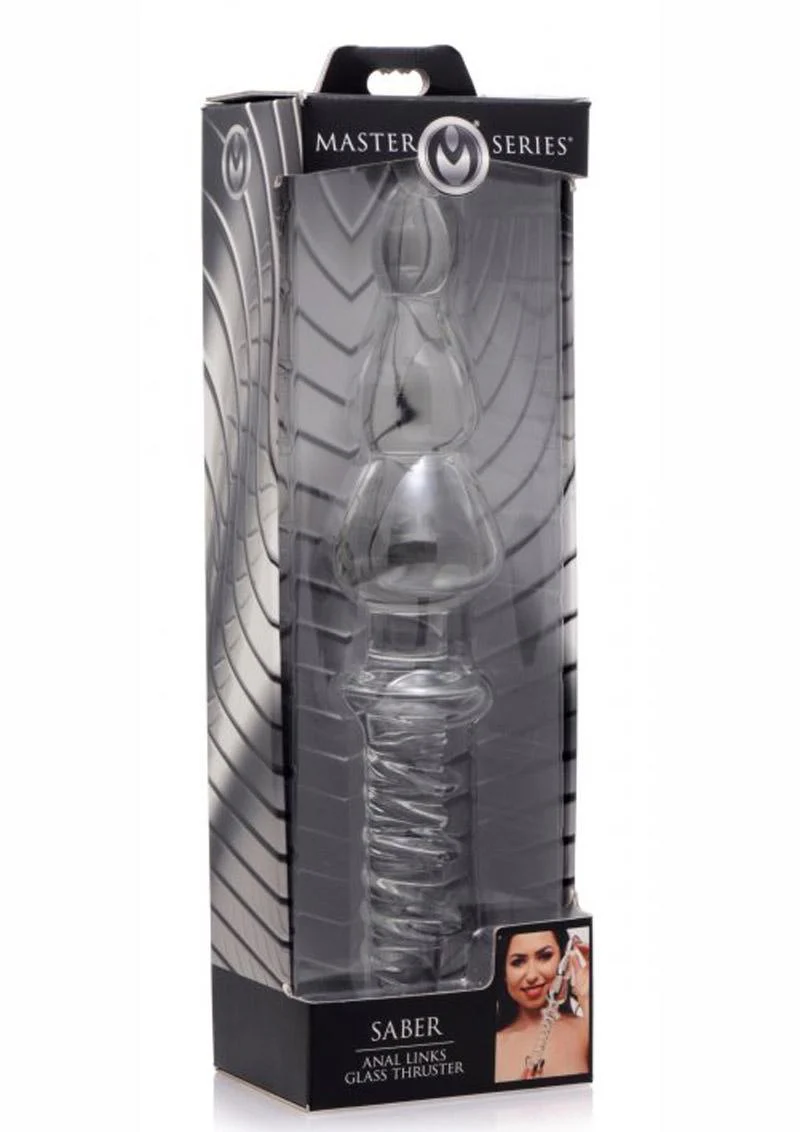 Master Series Saber Anal Links Glass Thruster - Image 2