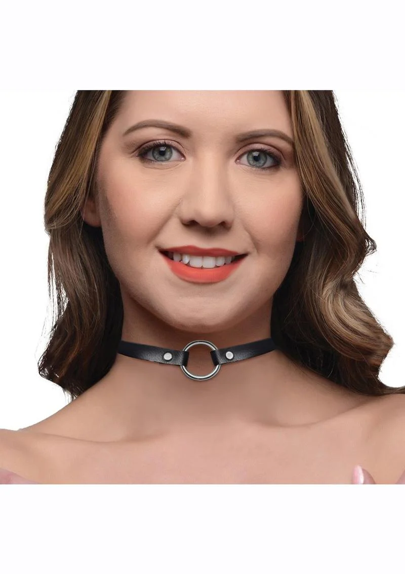 Master Series Silver Ring Slim Choker - Image 3
