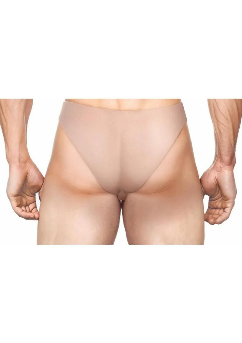 Master Series Slim Hollow Silicone Strap-On - Image 4
