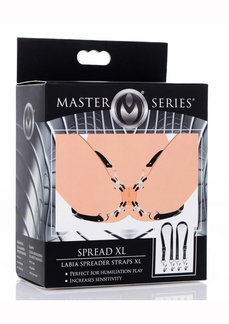 Master Series Spread Labia Spreader - Straps - Image 2