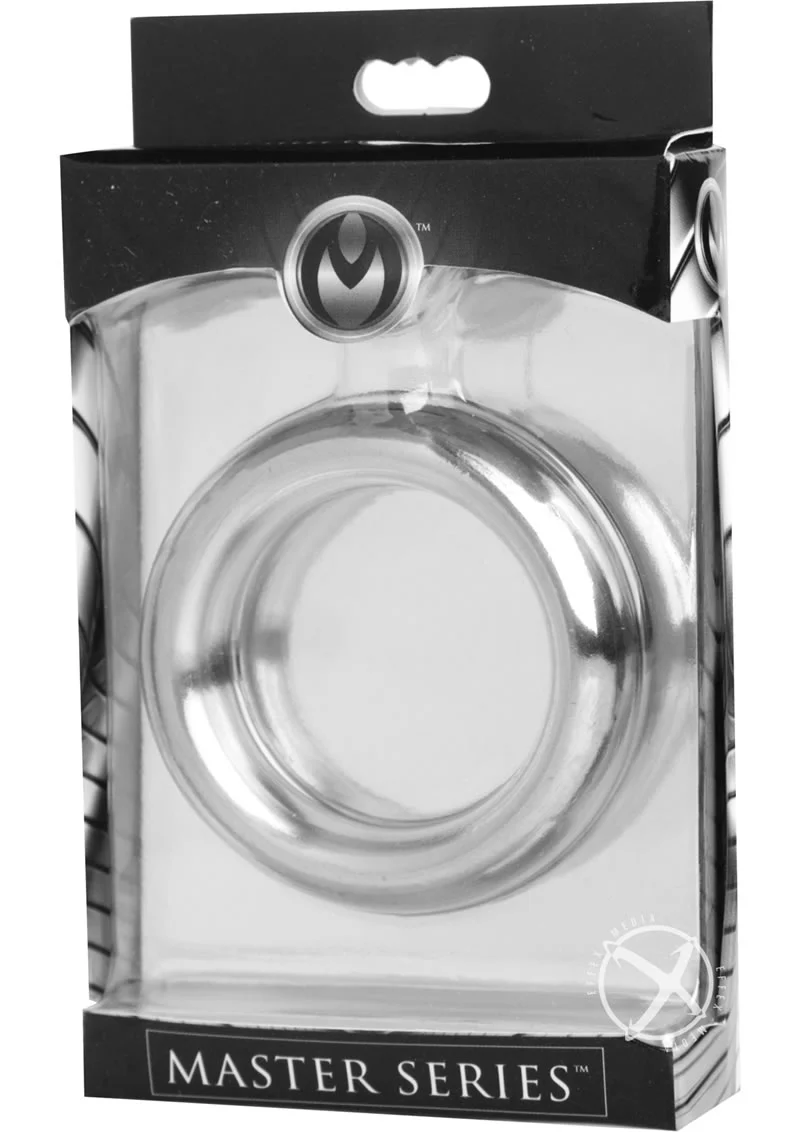 Master Series Stainless Steel Cock Ring - Image 3