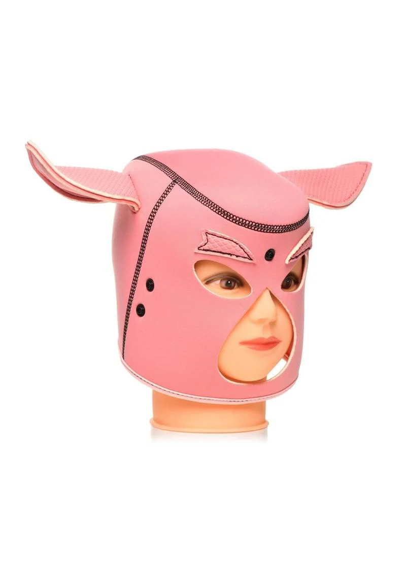 Master Series Swine Pig Neoprene Hood - Image 3
