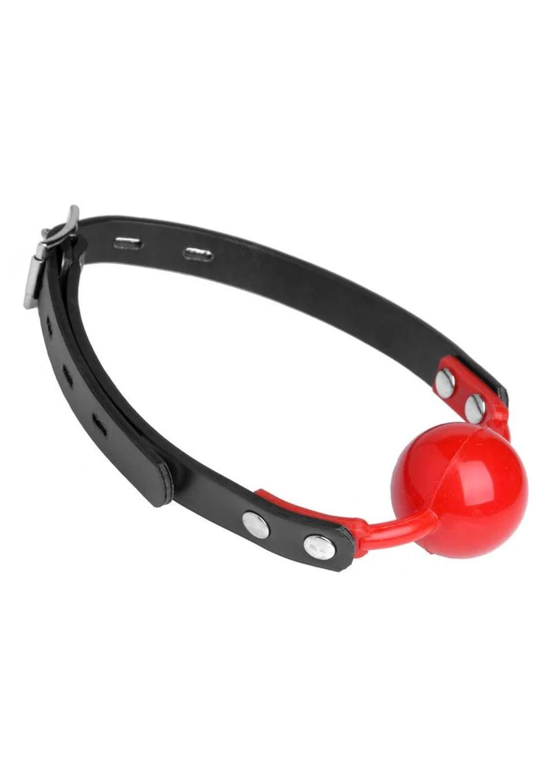 Master Series The Hush Gag Silicone Comfort Ball Gag - Image 3