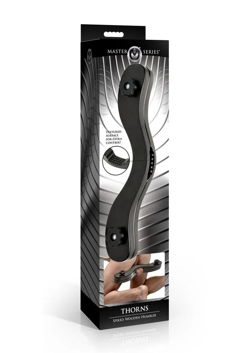 Master Series Thorns Spiked Wooden Humbler - Image 2
