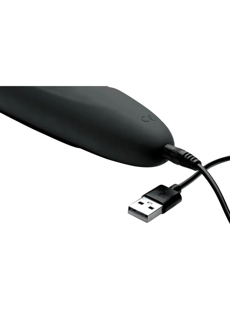 Master Series Thunderstick Premium Rechargeable Silicone Wand - Image 4