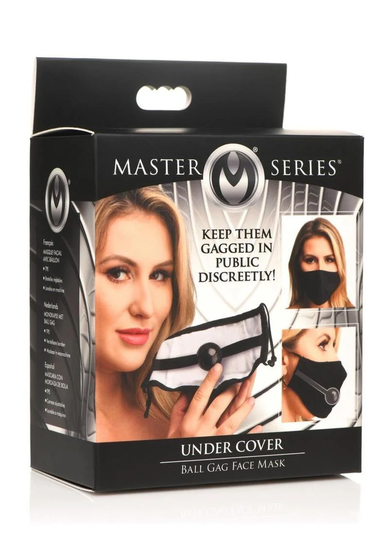 Master Series Under Cover Ball Gag Face Mask - Image 2