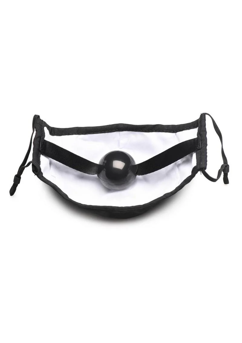 Master Series Under Cover Ball Gag Face Mask - Image 3