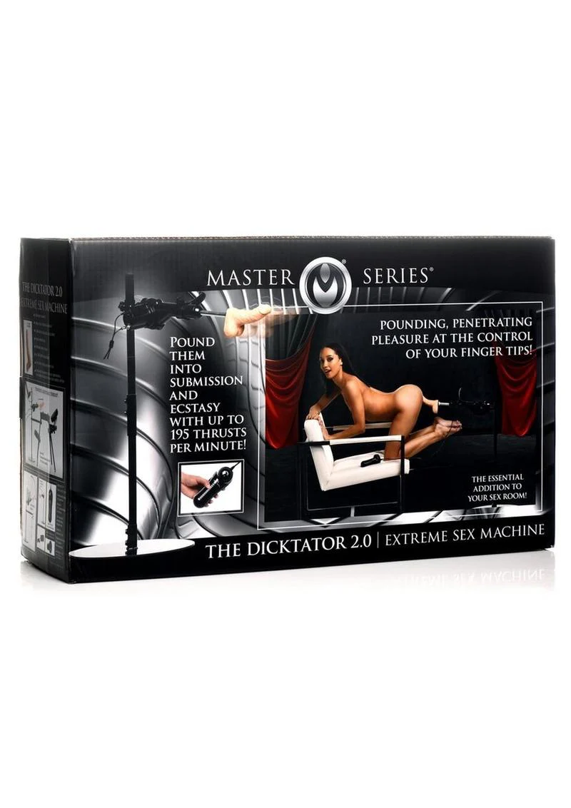 Master The Dicktator 2.0 Extreme Sex Machine with Remote Control - Image 2