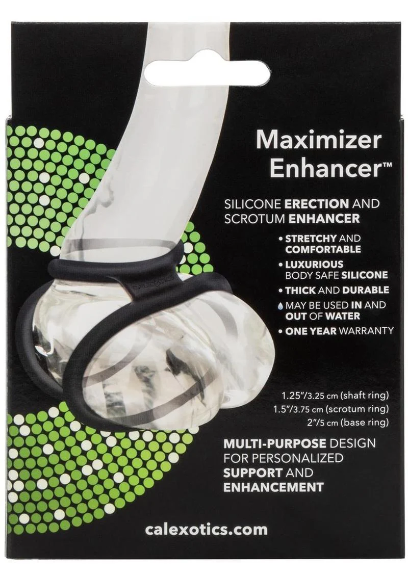 Maximizer Enhancer Silicone Cock Ring - Image 4