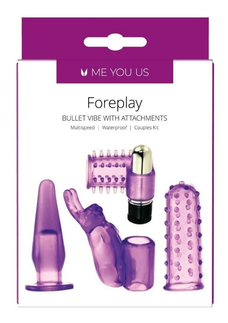 ME YOU US 4play Couples Kit with Bullet and Sleeves - Image 3