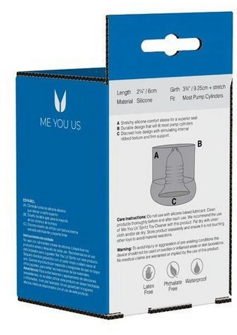 ME YOU US Deluxe Snug Silicone Pump Comfort Sleeve - Image 4