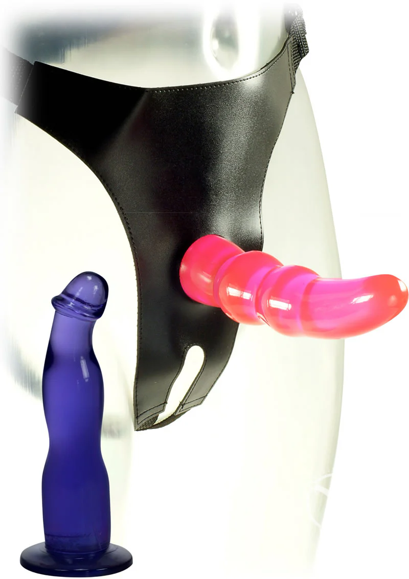 ME YOU US Double Tip Strap-On with Two Dildos