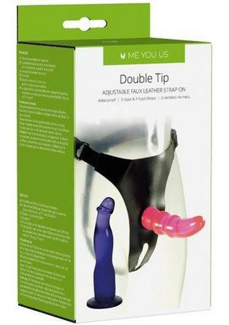 ME YOU US Double Tip Strap-On with Two Dildos - Image 2