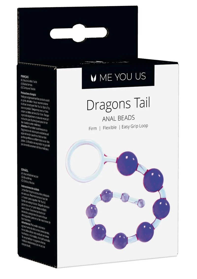 ME YOU US Dragons Tail Anal Beads - Image 2