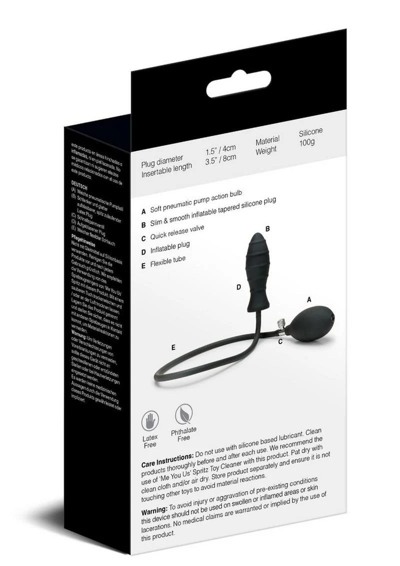 ME YOU US Inflatable Anal Plug - Image 3
