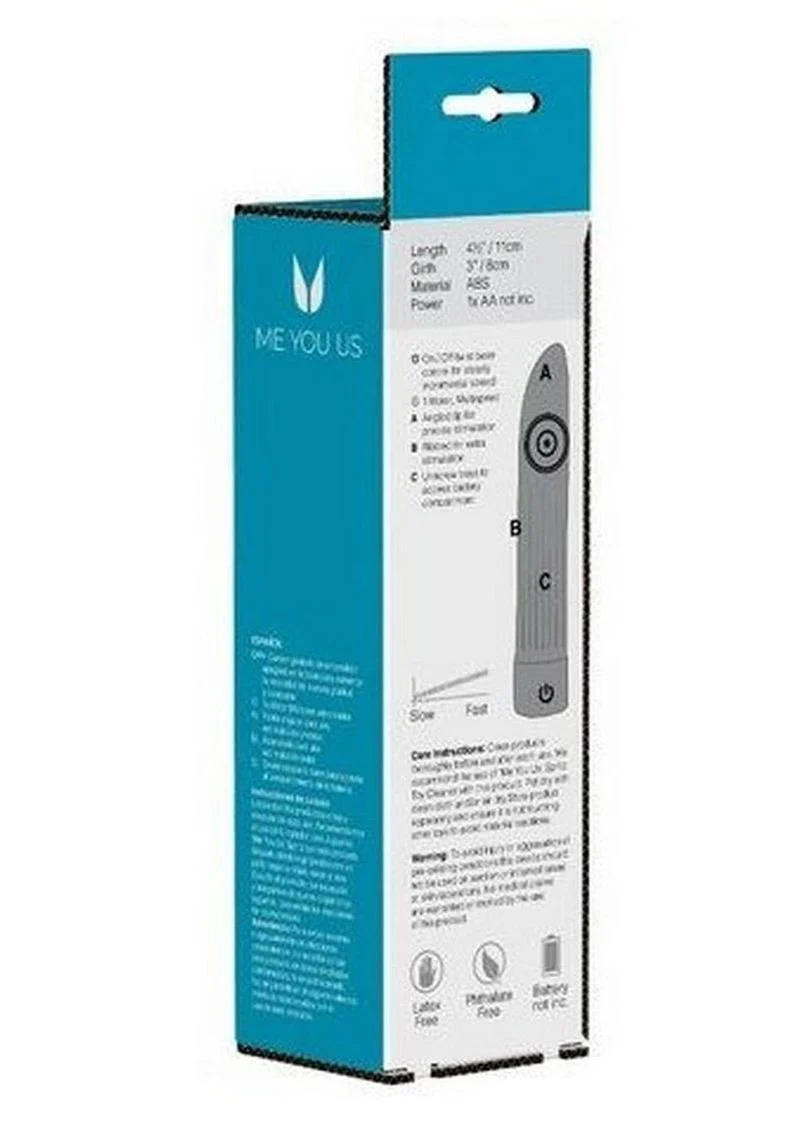 ME YOU US Lady Lust Ribbed Mini Vibrator - Image 3