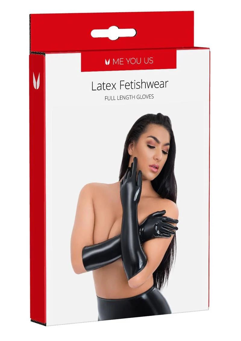 ME YOU US Latex Full Length Gloves - Image 4