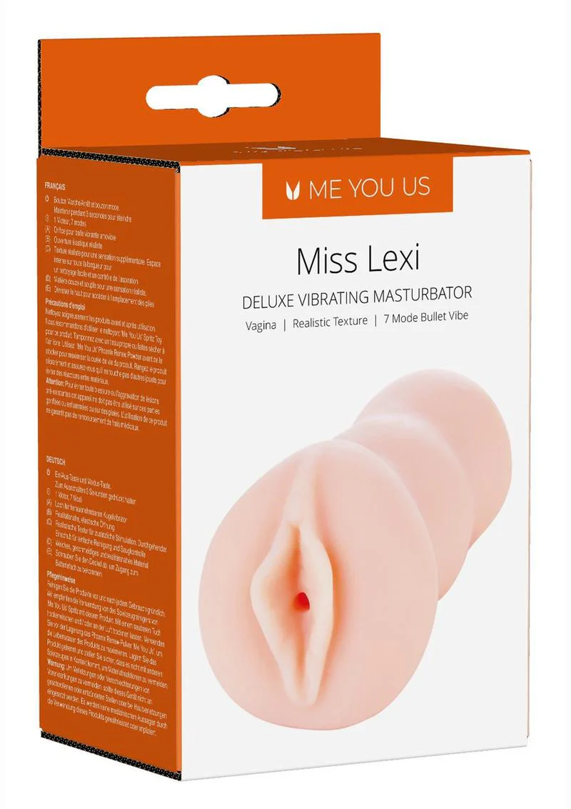 ME YOU US Miss Lexi Deluxe Vibrating Realistic Masturbator - Pussy - Image 2