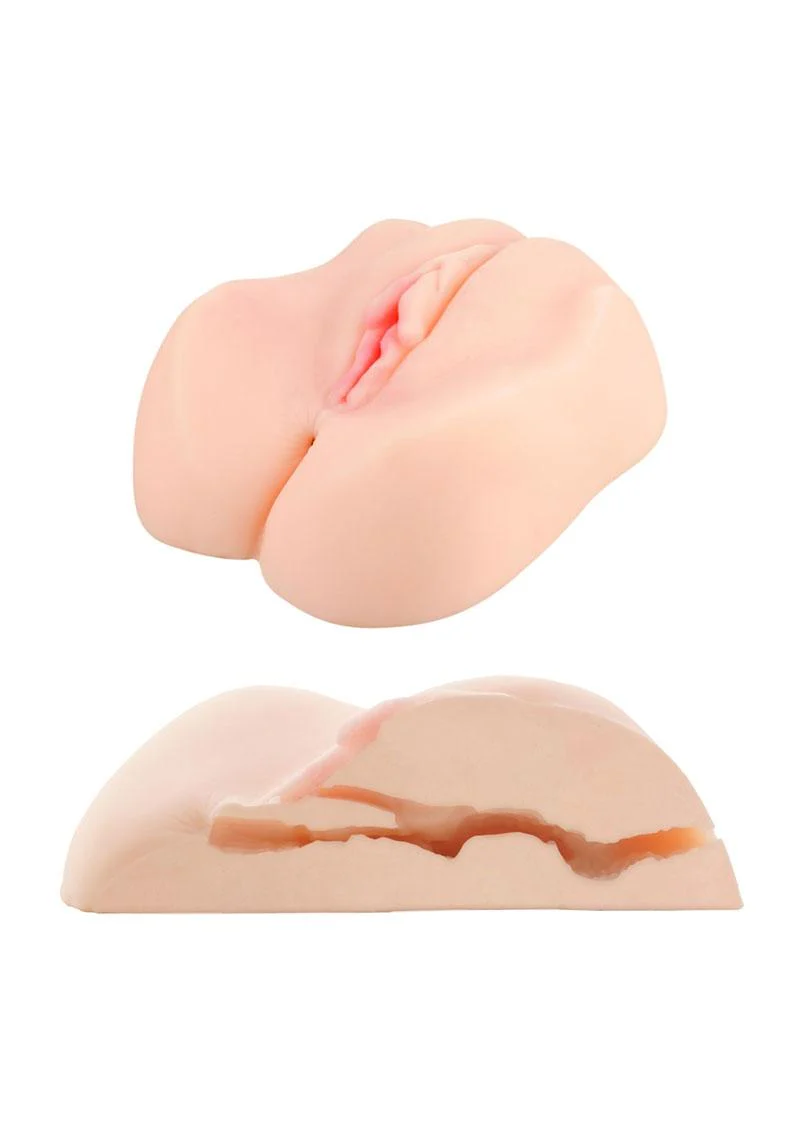 ME YOU US Miss Mia Premium Vibrating Realistic Masturbator - Pussy and Butt