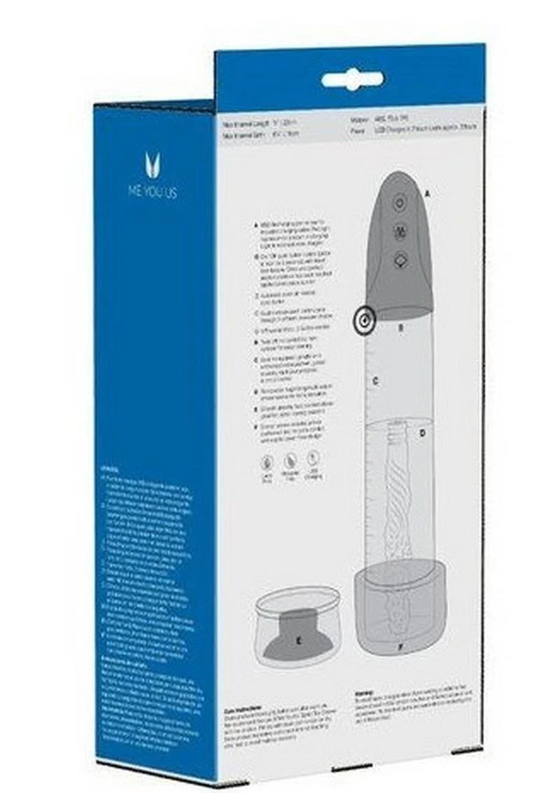 ME YOU US Platinum Duo Automatic Penis Pump Rechargeable Masturbator - Image 4