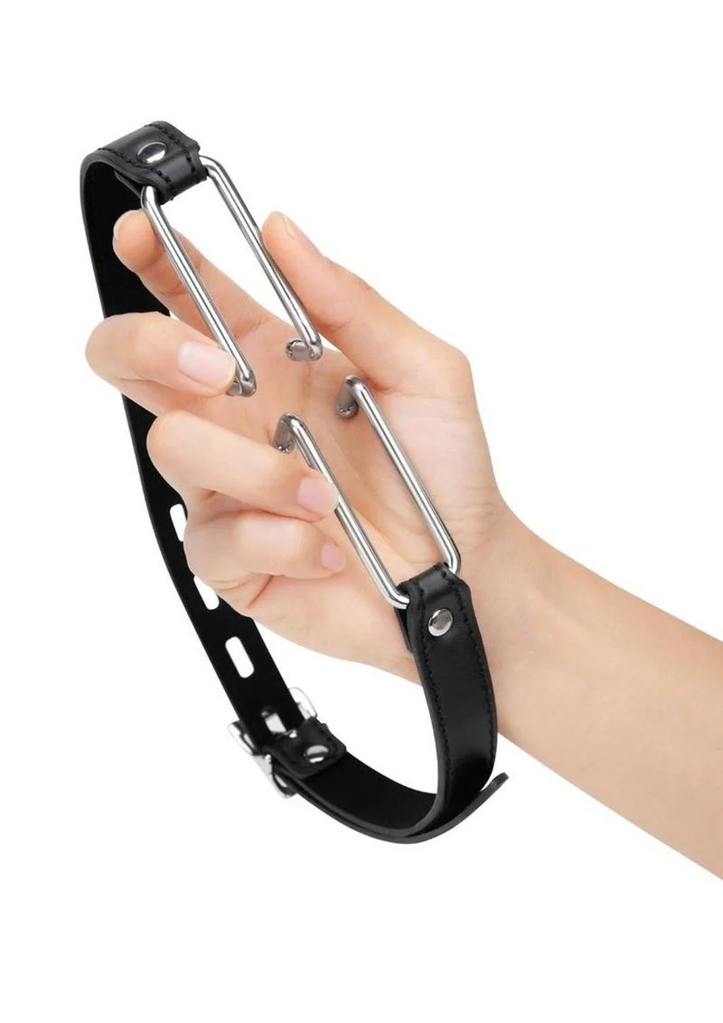ME YOU US Spider Gag 2 Pu Leather and Metal Adjustable Strap Gag - Image 3