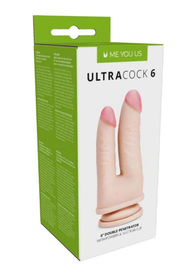 ME YOU US Ultra Cock 6 Realistic Double Penetration Dildo - Image 2