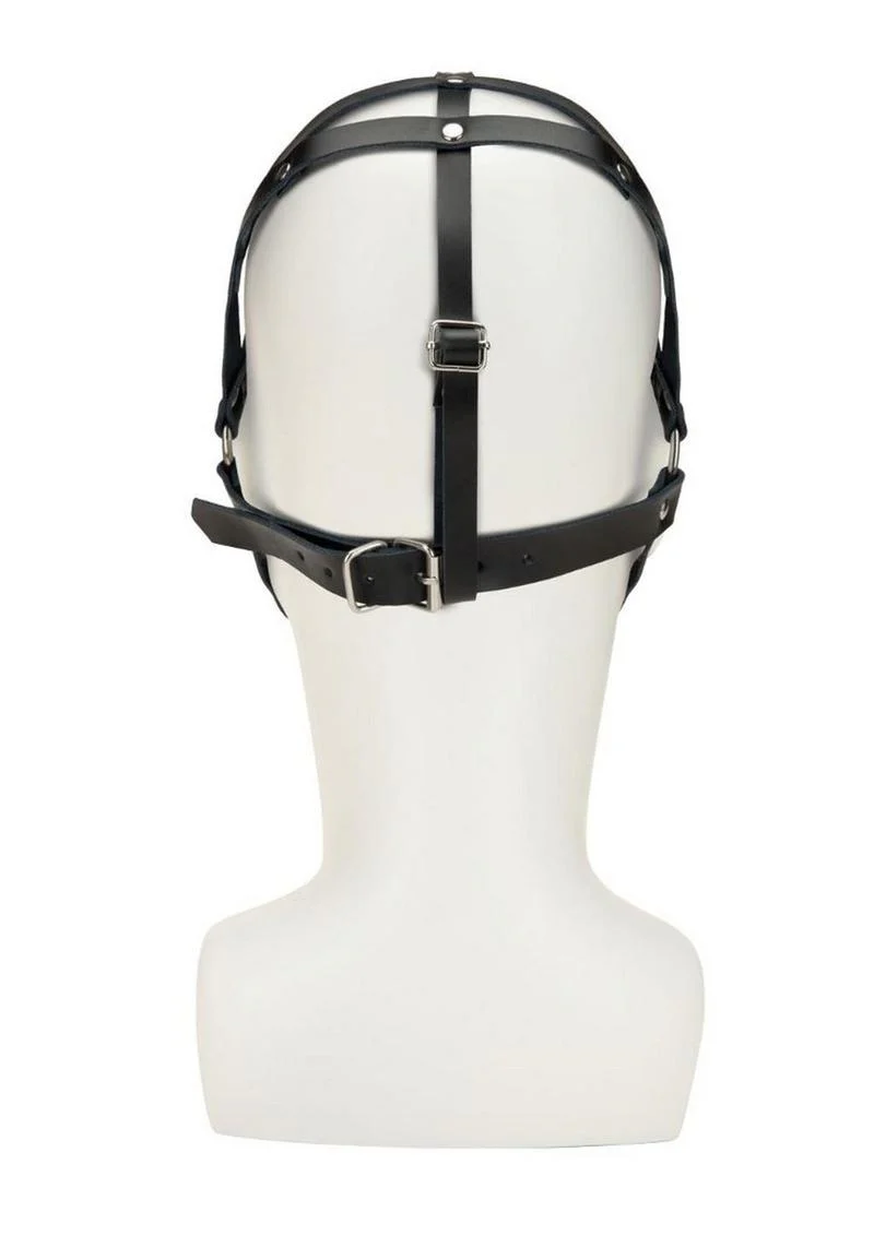 ME YOU US Web Hood Pu Leather Bondage Hood - Image 4