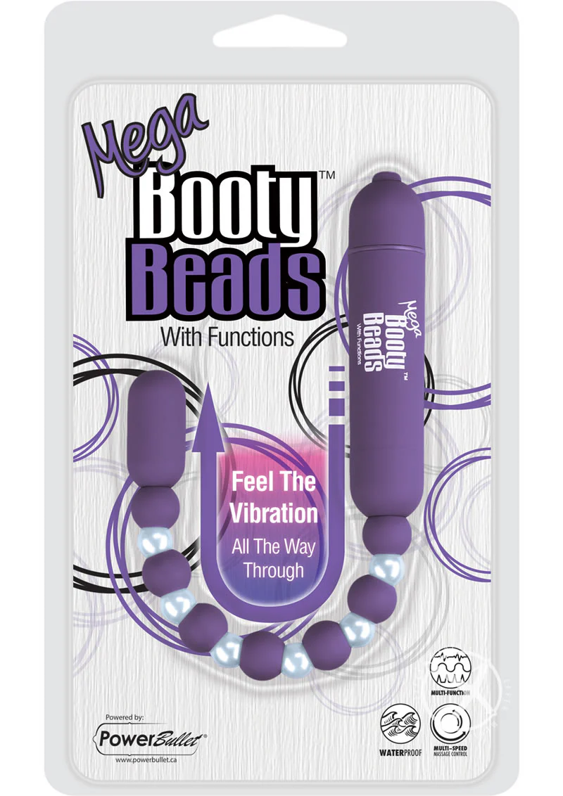 Mega Booty Beads Vibrating Anal Beads - Image 2
