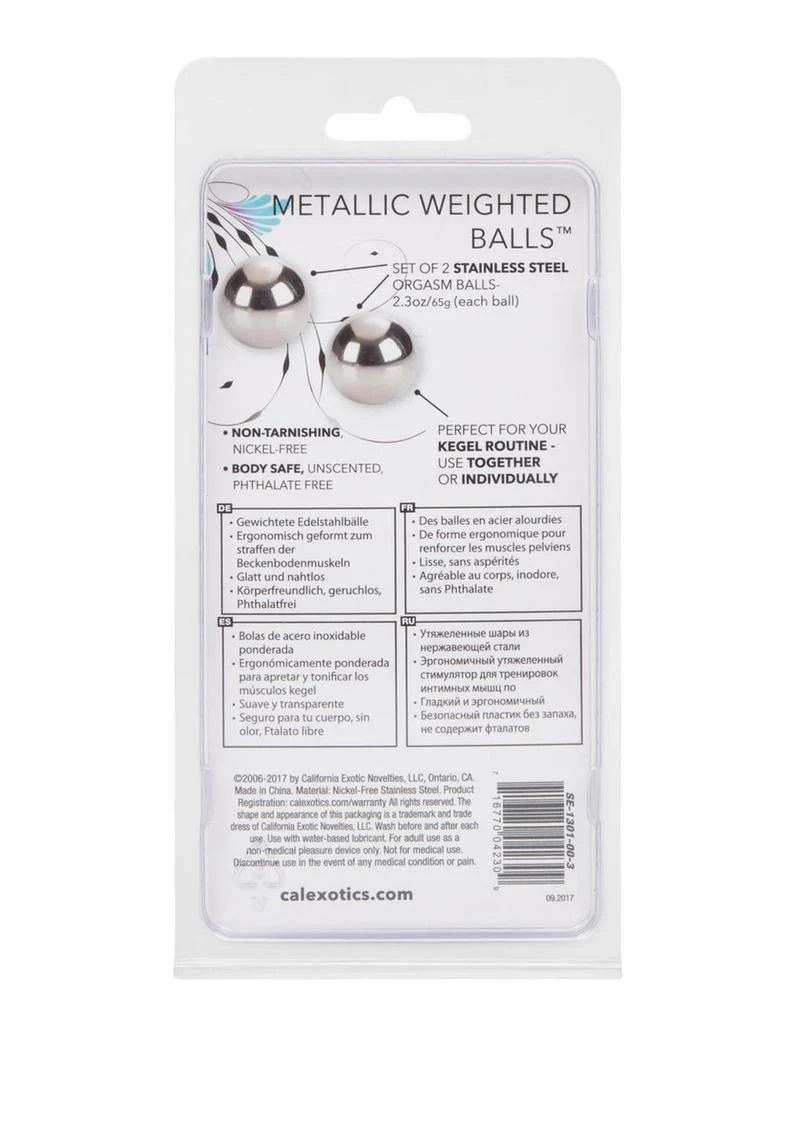 Metallic Weighted Orgasm Kegel Balls - Image 3