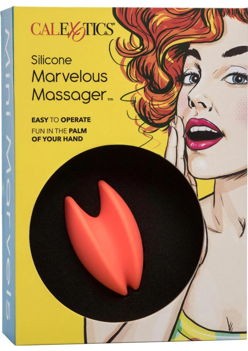 Mini Marvels Marvelous Silicone Rechargeable Massager - Image 2