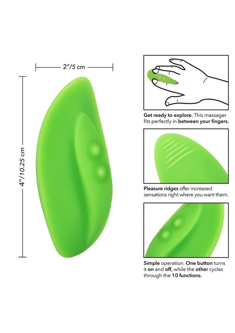Mini Marvels Marvelous Teaser Silicone Rechargeable Massager - Image 4