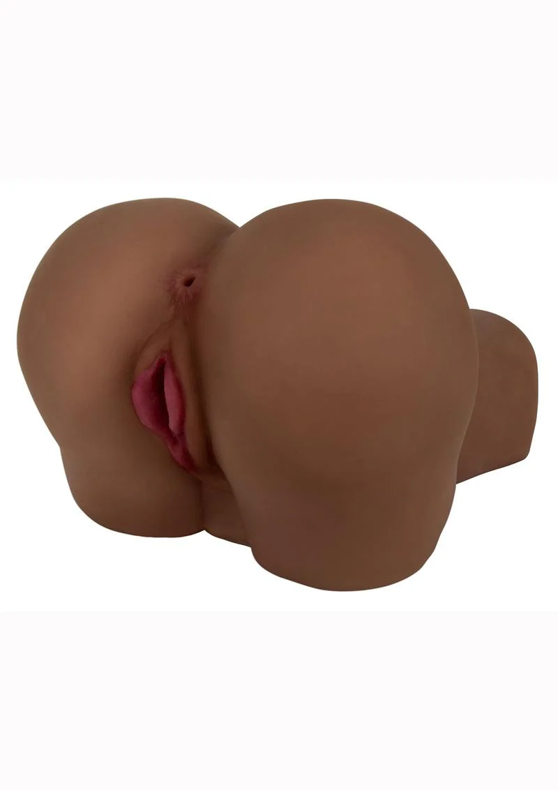 Mistress Paris Vibrating Bioskin Doggie Style Stroker - Pussy and Ass