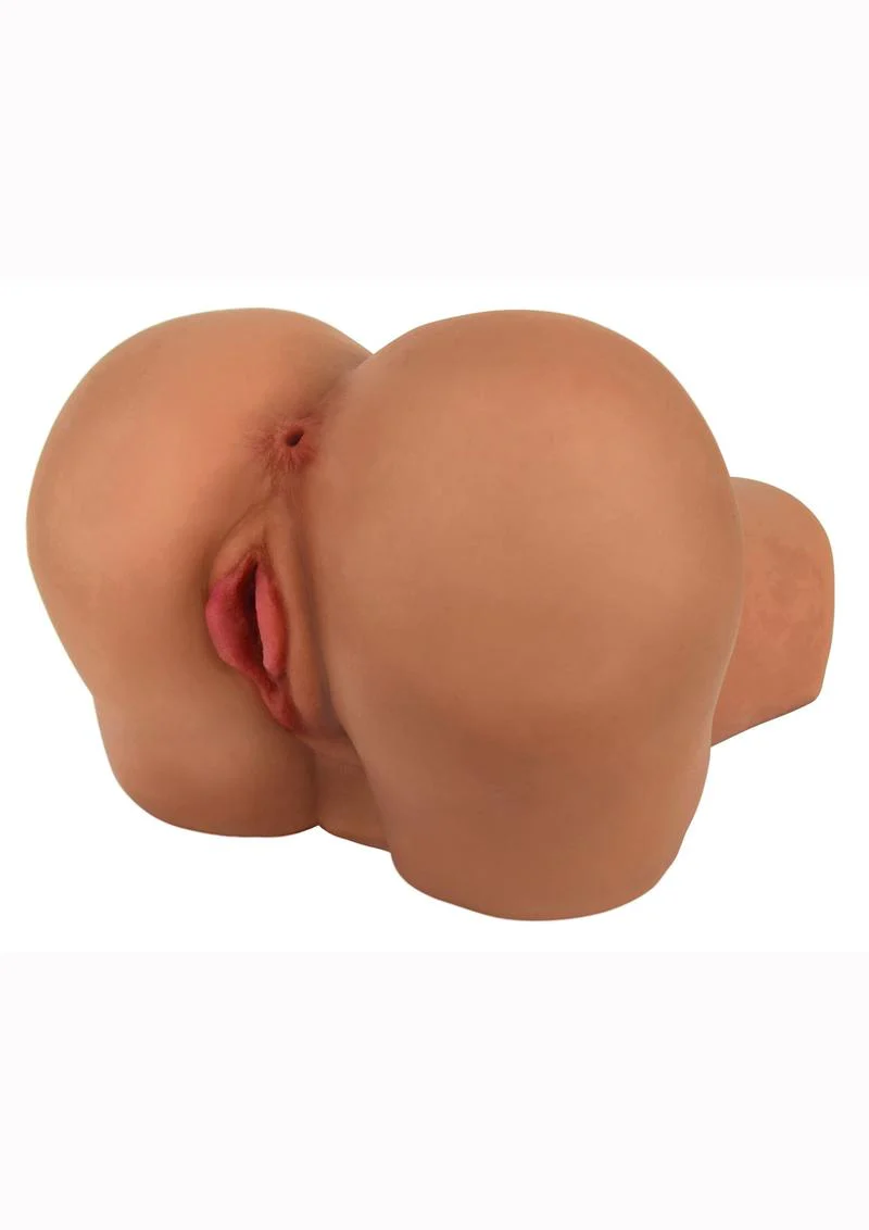 Mistress Tia Vibrating Bioskin Doggie Style Stroker - Pussy and Ass