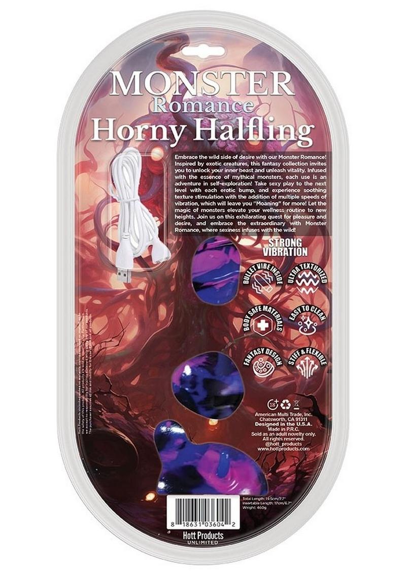 Monster Romance Horny Halfling Rechargeable Silicone Dong - Image 3