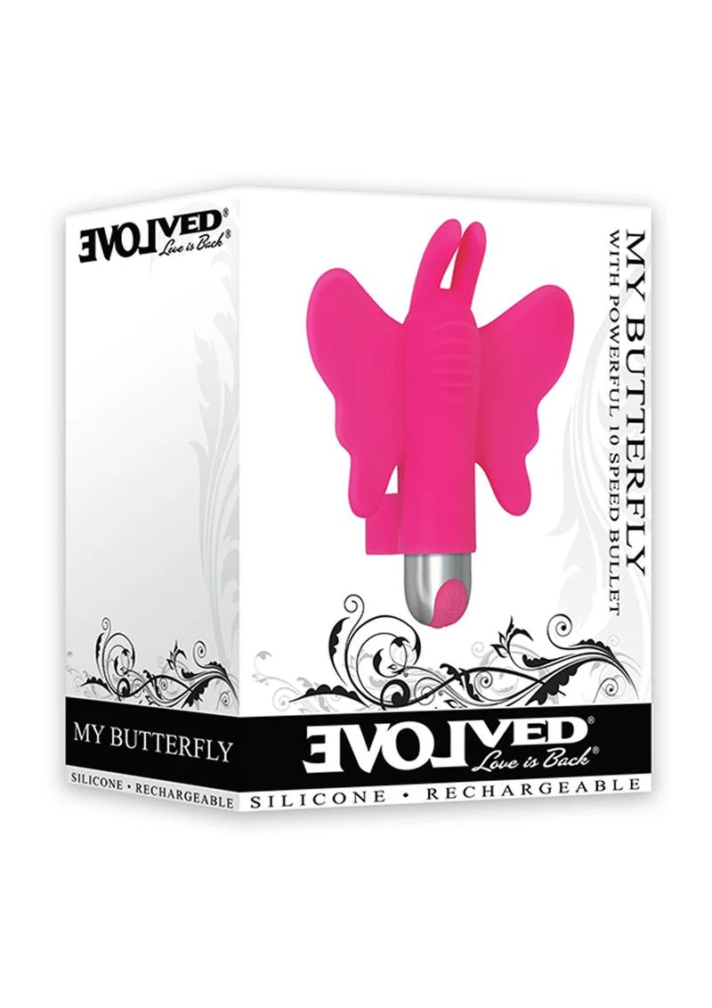 My Butterfly Rechargeable Silicone Finger Vibrator - Image 2