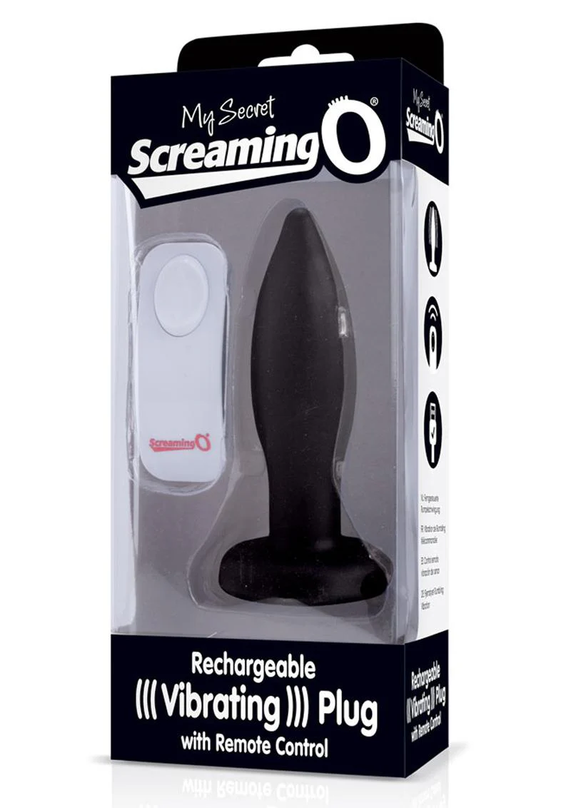 My Secret Rechargeable Vibrating Plug with Wireless Remote Control Waterproof - Image 3