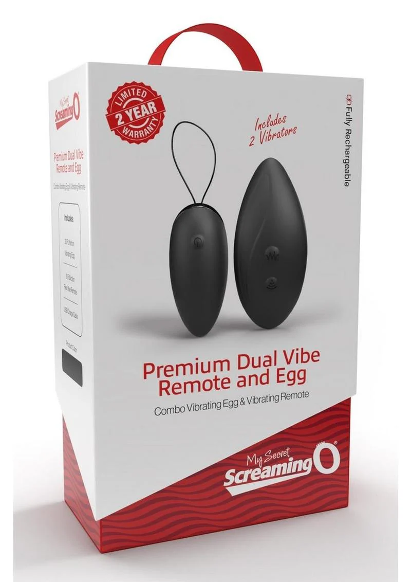 My Secret Screaming O Premium Dual Vibe Remote and Egg Silicone Combo Kit - Image 2