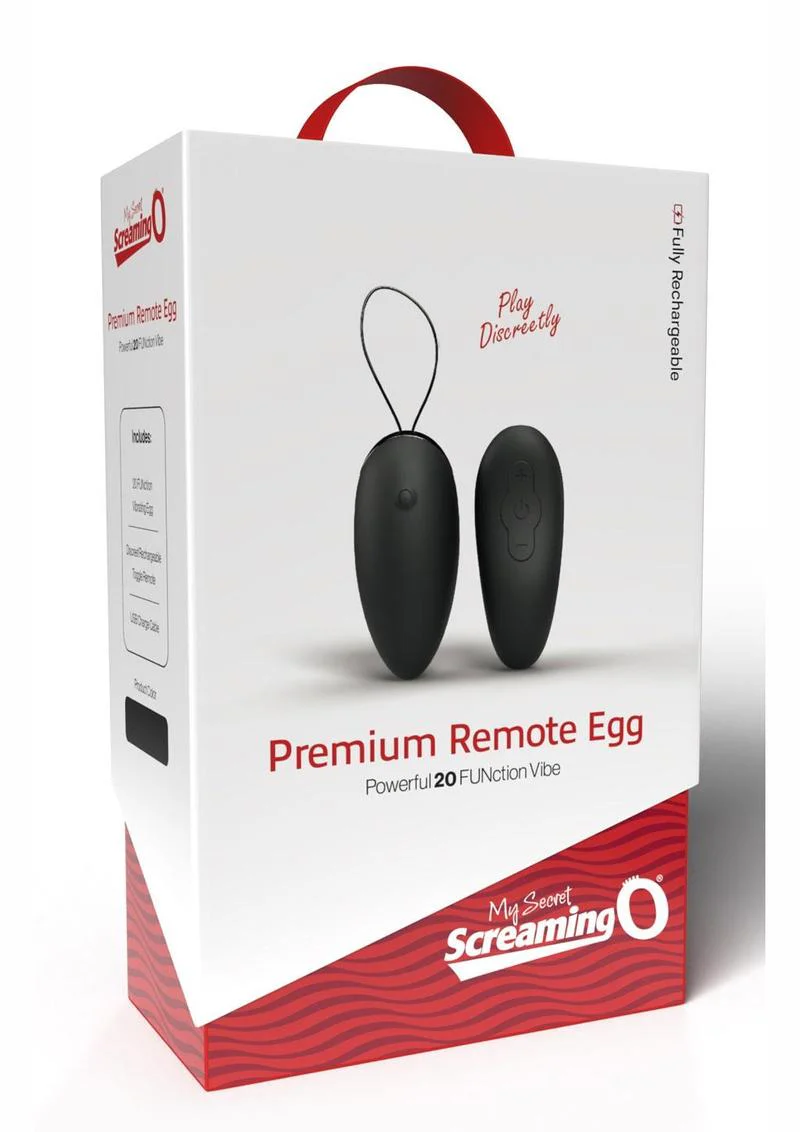 My Secret Screaming O Premium Remote Control Rechargeable Silicone Egg - Image 2