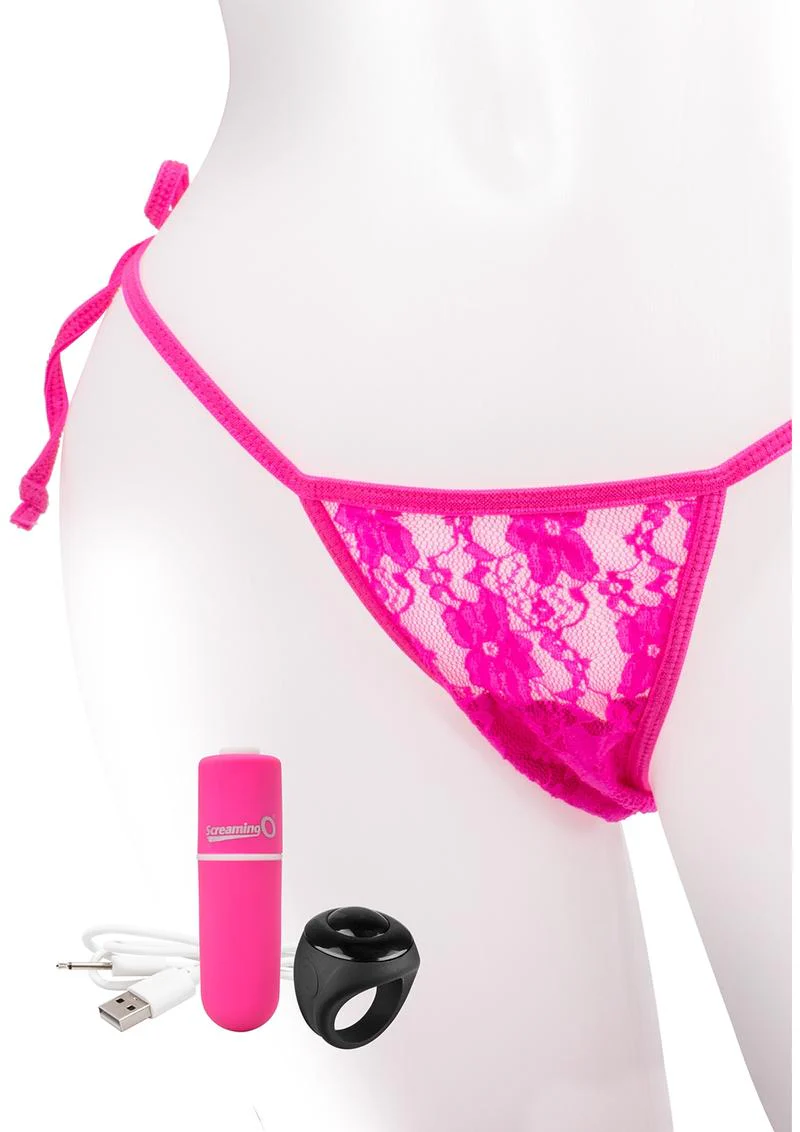 My Secret USB Rechargeable Panty Vibe Set with Silicone Remote Control Ring Waterproof - Image 2