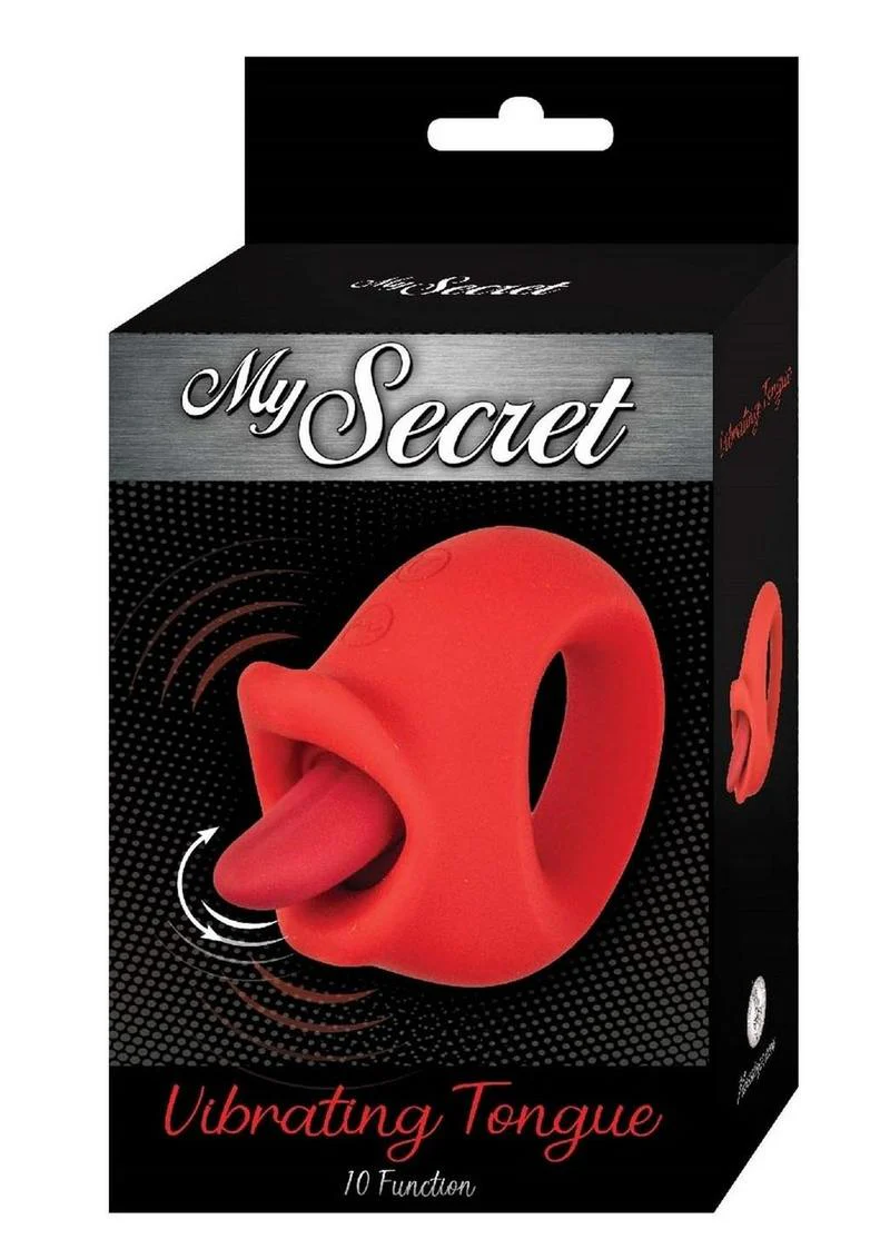 My Secret Vibrating Tongue Rechargeable Silicone Clitoral Stimulator - Image 3