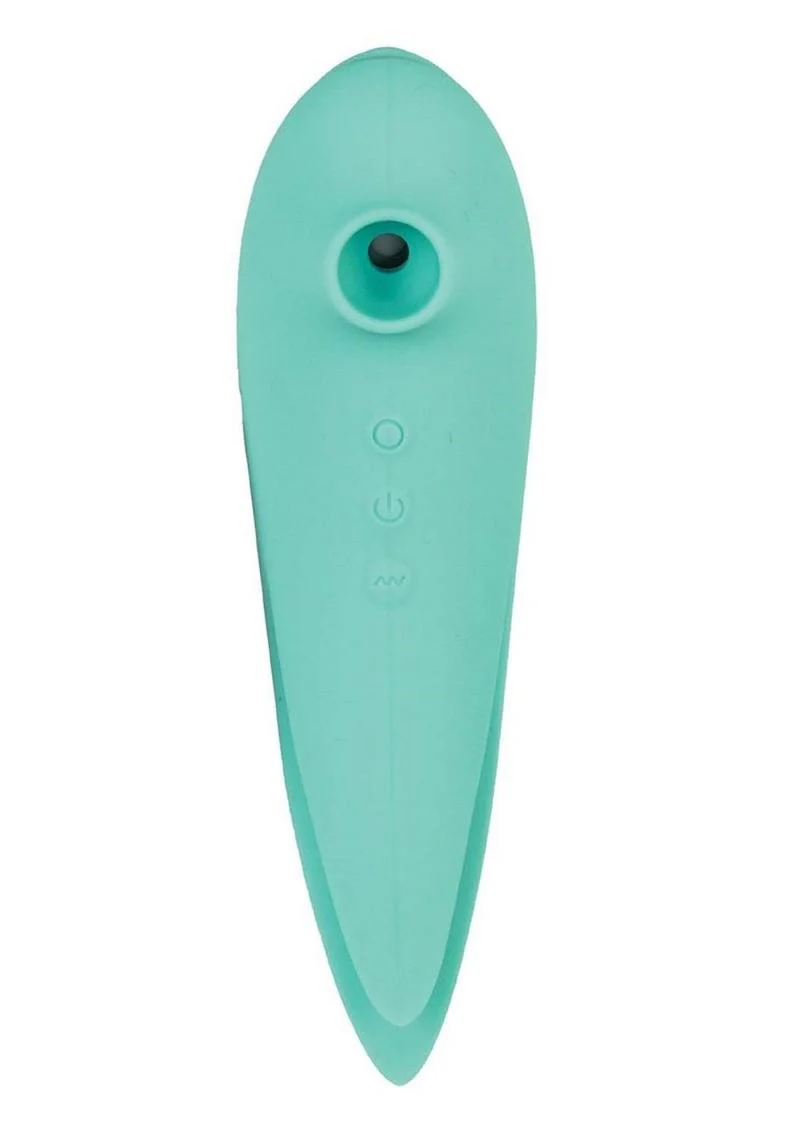 Mystique Suction Vibrating Rechargeable Silicone Massager - Image 4