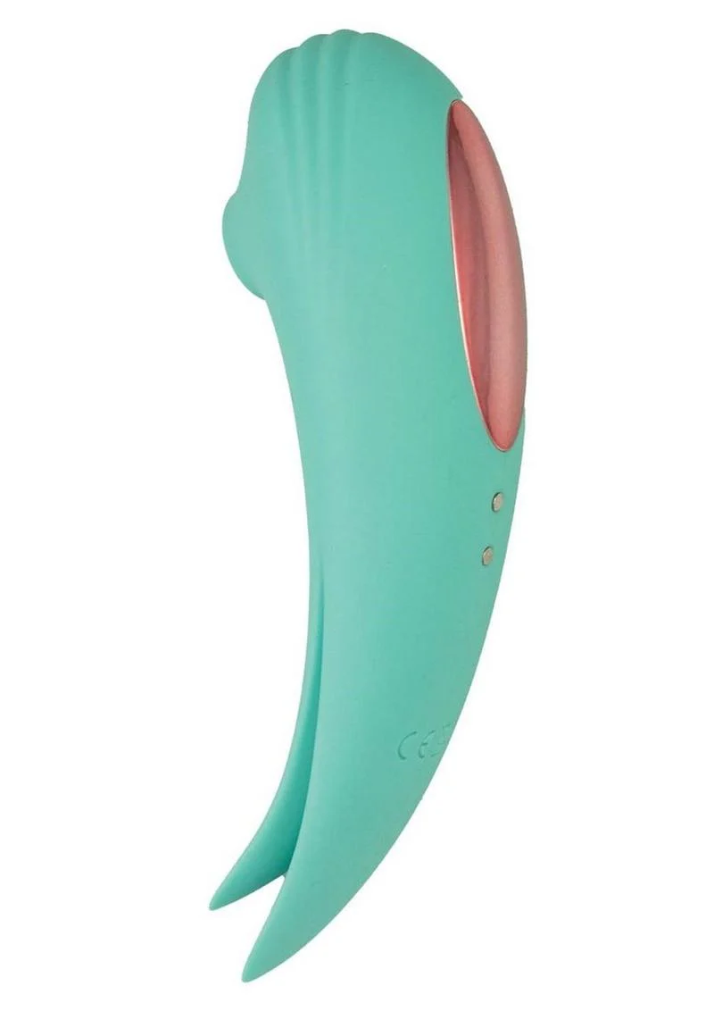 Mystique Suction Vibrating Rechargeable Silicone Massager - Image 5