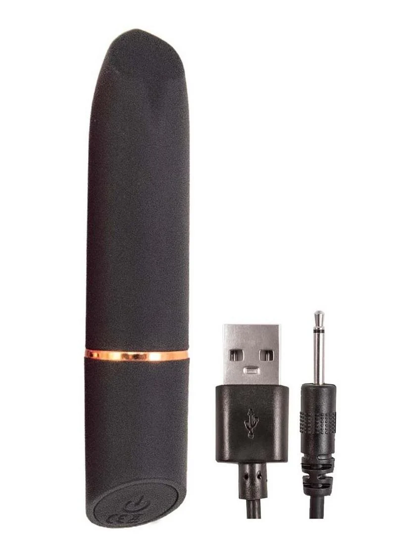 Mystique Vibrating Massagers Rechargeable Silicone Vibrator - Image 5