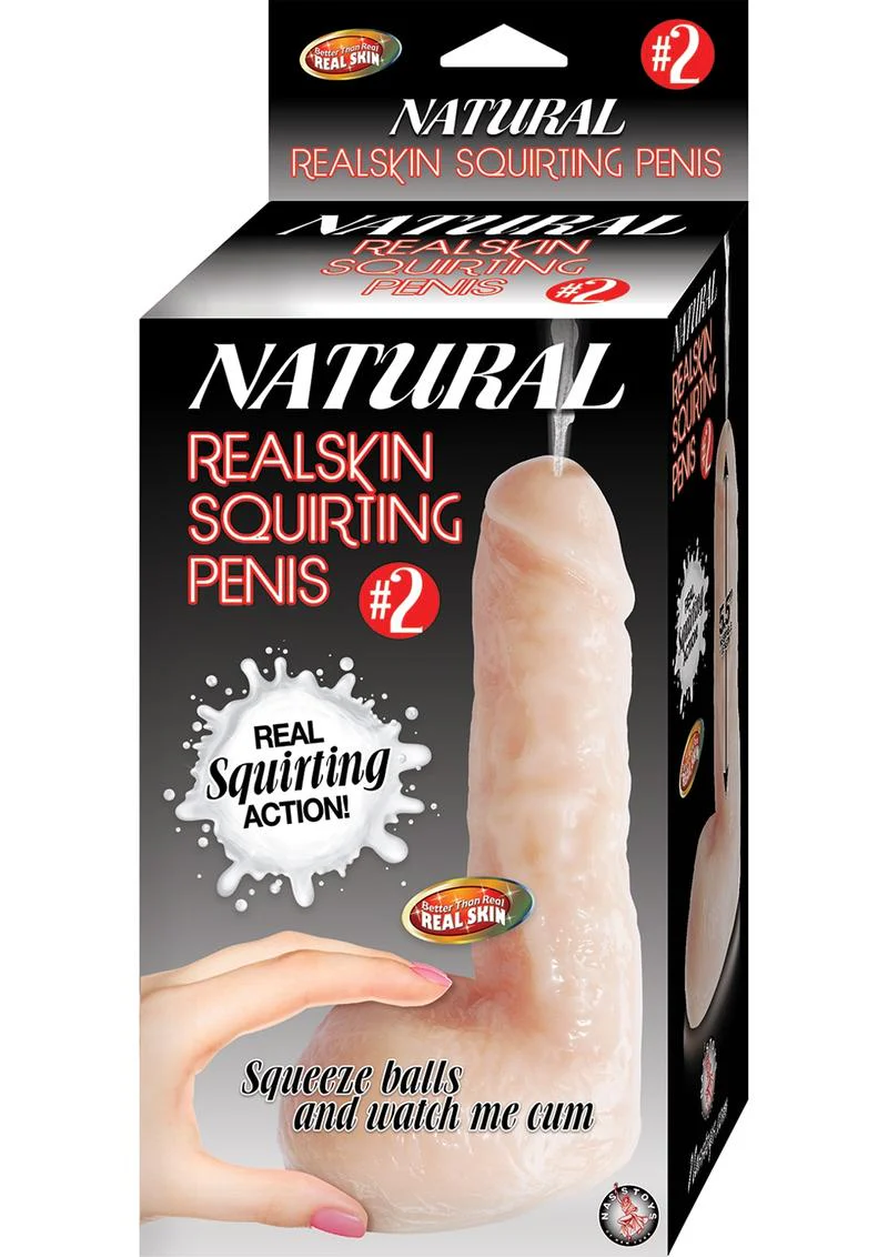 Natural Realskin Squirting Penis #2 Dildo - Image 2