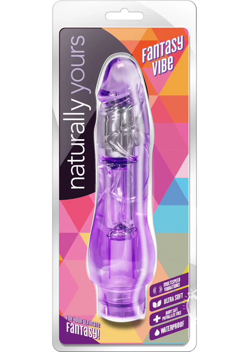 Naturally Yours Fantasy Vibrating Dildo - Image 10