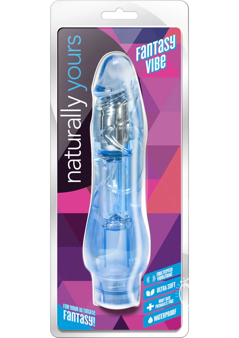 Naturally Yours Fantasy Vibrating Dildo - Image 4