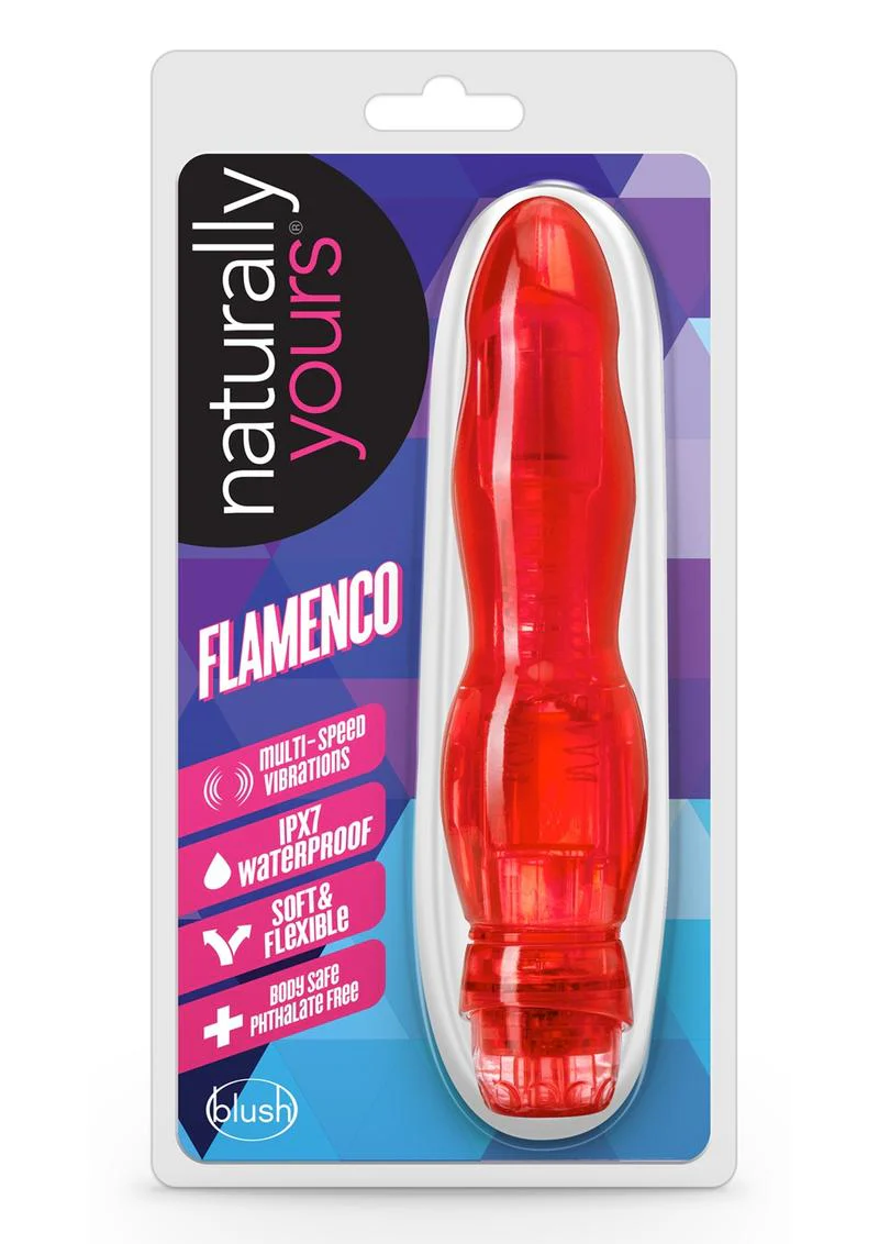 Naturally Yours Flamenco Vibrating Dildo - Image 2