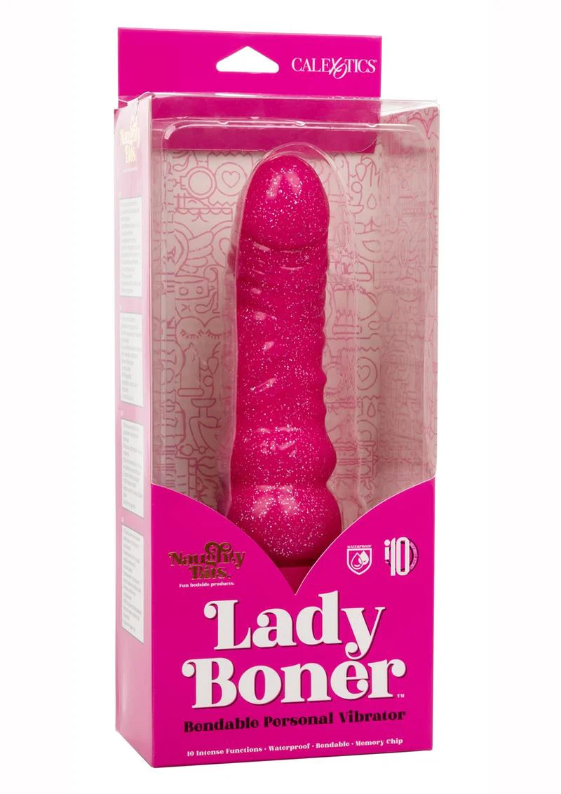 Naughty Bits Lady Boner Bendable Personal Vibrator - Image 2