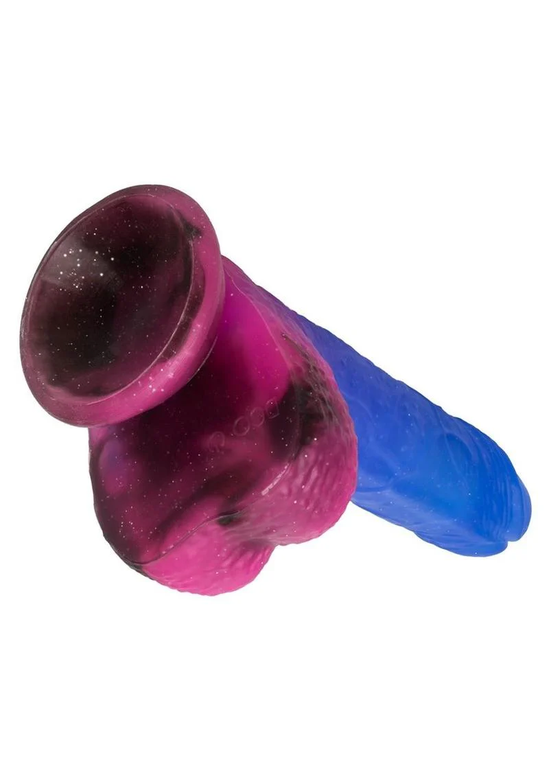 Naughty Bits Ombre Hombre Rechargeable Silicone Vibrating Dildo - Image 3